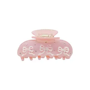Sweetheart Hair Claw Clip in Pink Pixie