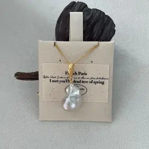 Large Baroque Pearl Necklace for All with Gold Versatile Clasp One-of-a-Kind Fine Jewelry