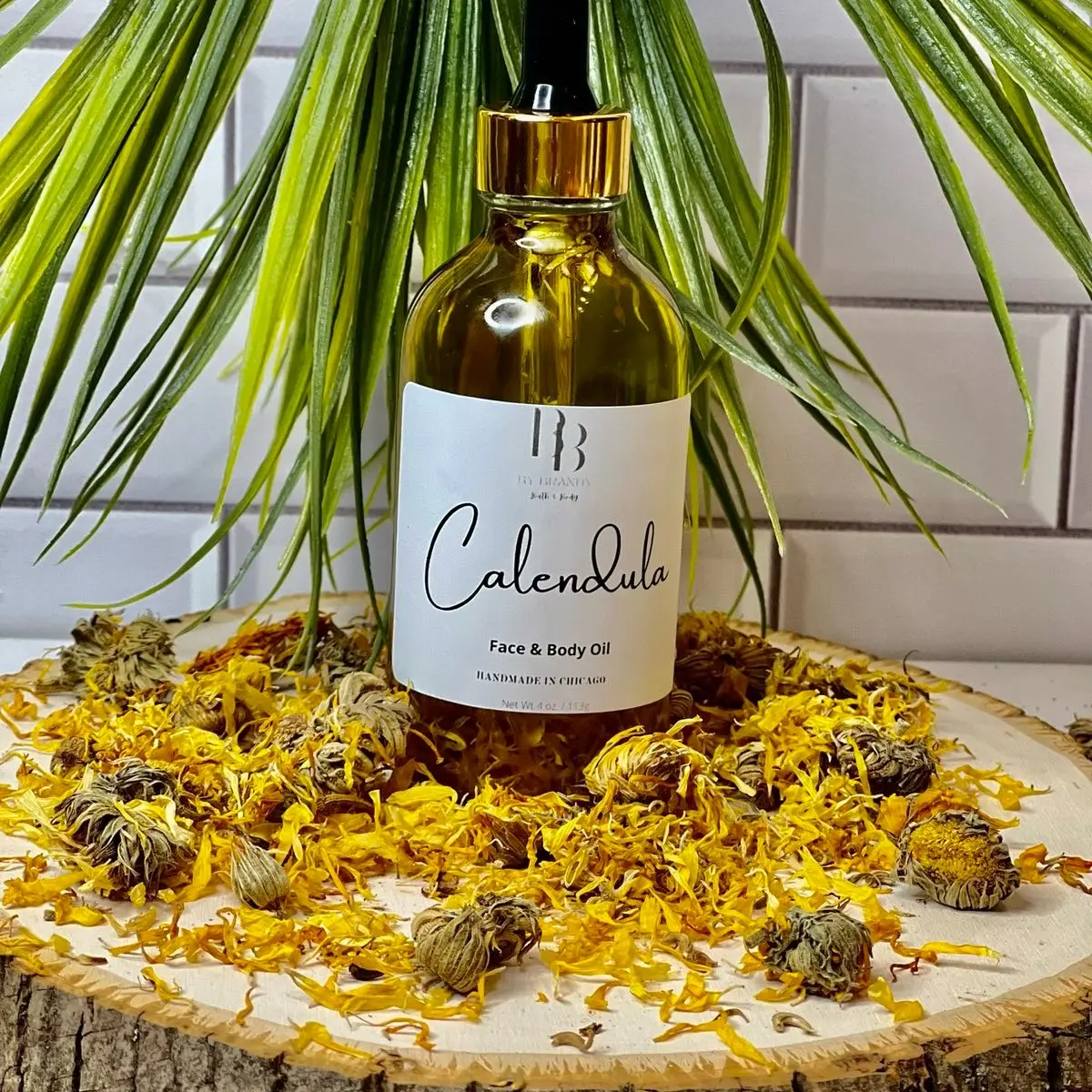 Calendula-Infused Hair, Face and Body Oil