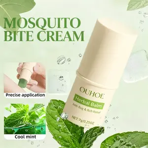 Herbal Mosquito Bite Cream Anti-Itch & Bug Bite Relief, Natural Herbal Formula Gentle Cooling Repair Balm for Kids & Family