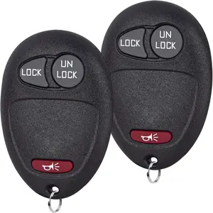 Keyless Entry Remote Car Key Fob for Chevrolet Colorado/ |   Replacement key L2C0007T, set of 2 (3 keys)
