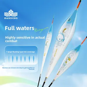 Handing Underwater Eye Nano Float for Crucian Silver Bighead Grass Carp Fishing Highly Sensitive Full Coverage