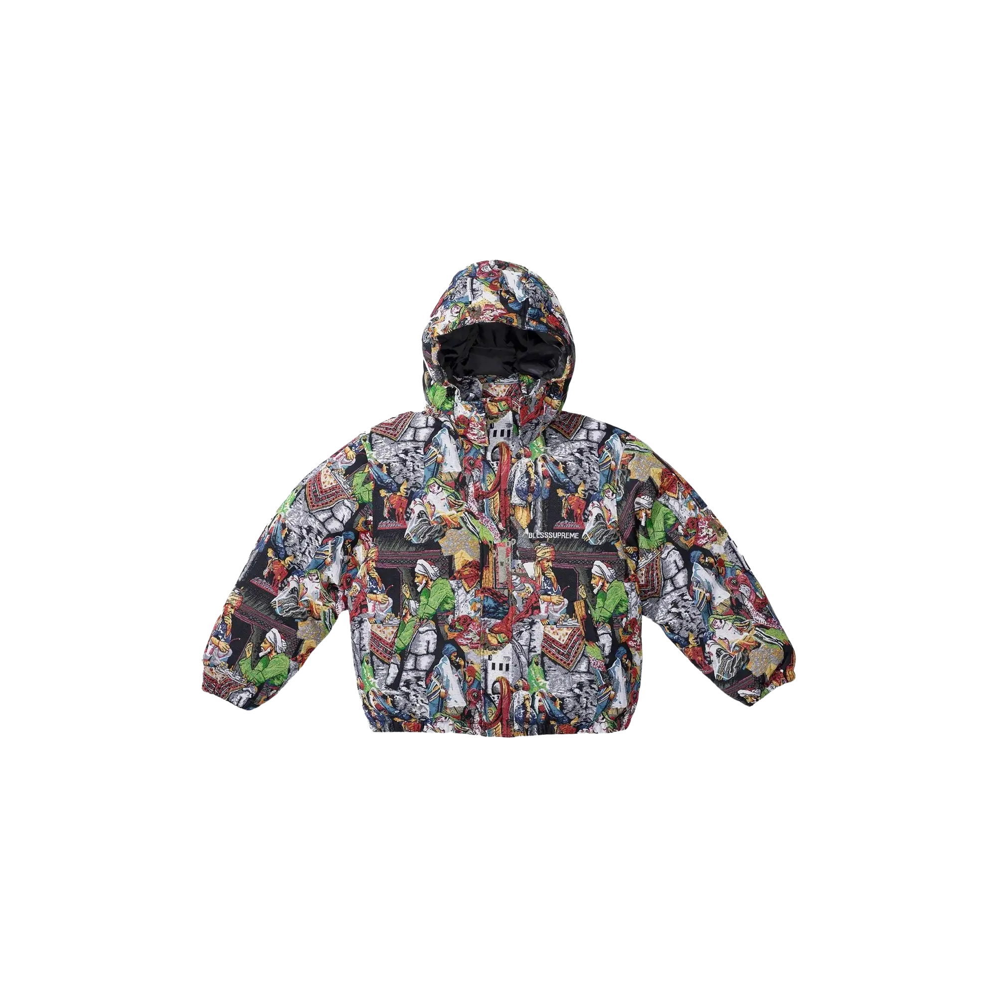 Bless Tapestry Down Puffer Jacket "FW23 - Multi" SU25706