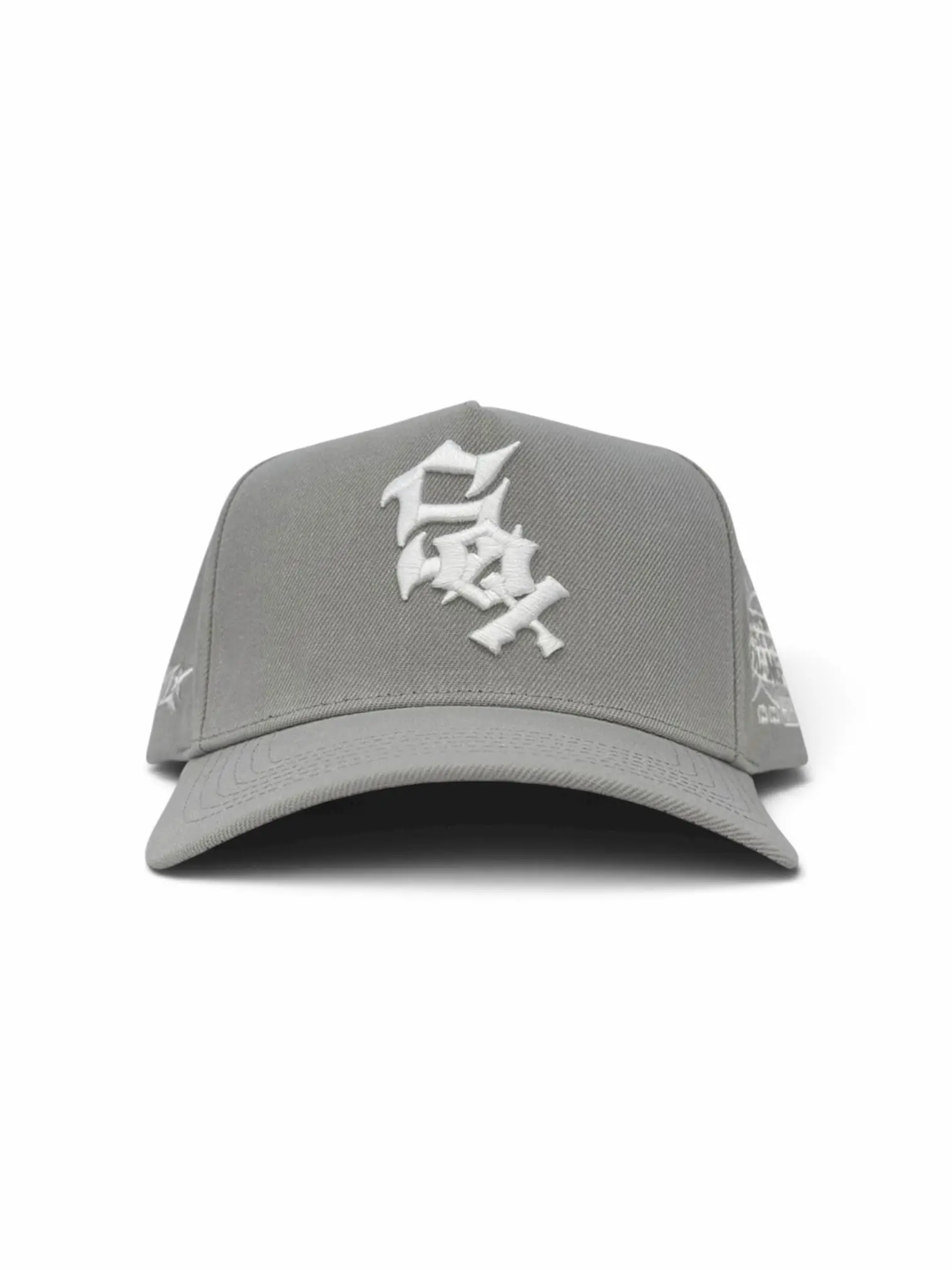 GRAY REMASTERED SOX HAT SUEDE UV SATIN LINING CUSTOM 0000 WSC SNAPBACK