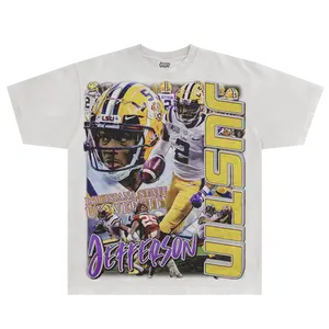 Justin Jefferson LSU TShirt - Sweatshirt