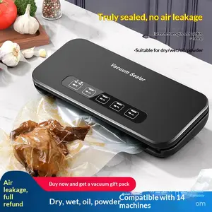 2026 Upgraded Vacuum Sealer Automatic External Suction Home Food Sealer Small Kitchen Packaging Machine for Food Preservation & Storage