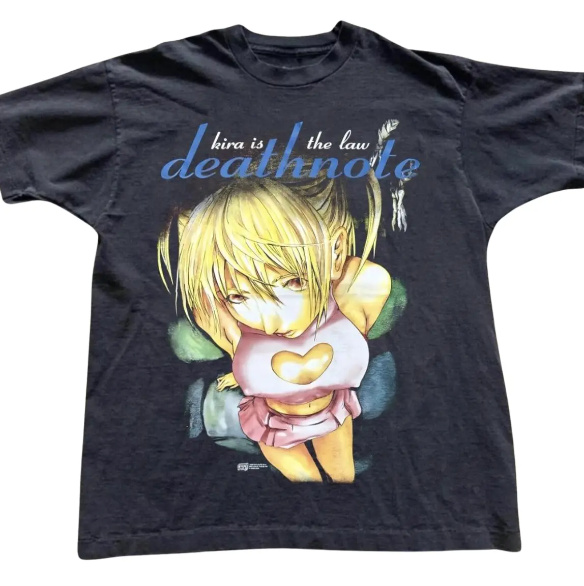 Gildan Men's Women's T-shirt, Kira Is The Law Vintage Graphic Tees, Death Note Tshirt, Anime Shirt, Hip Hop Graphic Tees, Gifts Shirt, Menswear Womenswear Streetwear Y2k
