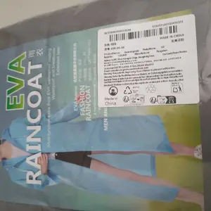 Women's Durable Eva Raincoat, 1 Count Windproof & Waterproof Raincoat with Sealed Edge Protection, Quick Adjust Drawstring Raincoat for Biking & Outdoor Adventures