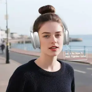 Portable Foldable Over-Ear Wireless Headphones - Bluetooth ANC Noise Cancelling Sports Audio Headset for Phones & Electronics