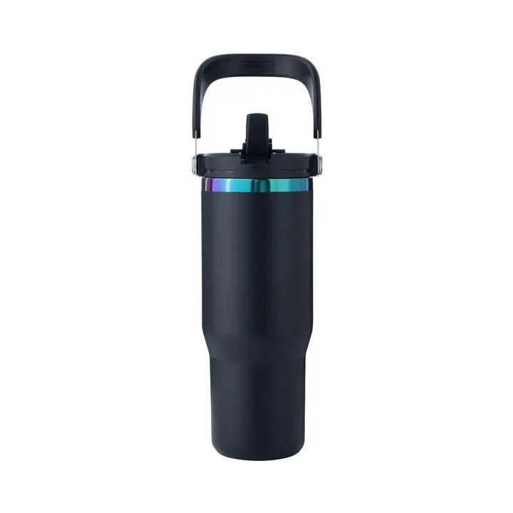 xTool Selected Stainless Steel Tumbler with Handle and Straw (30oz)