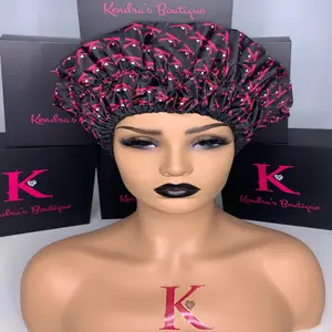 Logo Hair Barb Large Shower Cap