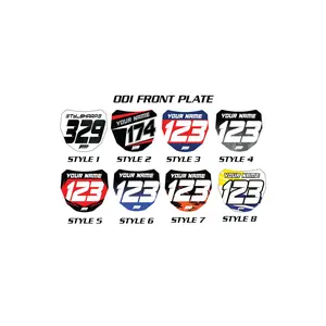 ODI Downhill Front Plate Decals