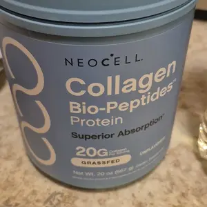 NeoCell Collagen Bio-Peptides Powder 20oz - Grassfed Protein Supplement - Advanced with 18 Essential Amino Acids