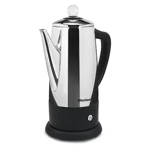 Elite Gourmet Stainless Steel 12 Cup Percolator EC812 Elite Gourmet Stainless Steel 12 Cup Percolator EC812