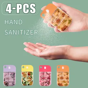 Wish 1.5 Fl Oz/45ml Each Power Mist Spray Hand Fragrance, Hydrating Mini Perfume Spray With 8 Scents, Portable Aloe Vera Moisturizing Hand Cleaning Spray, Travel Size For All Ages - Ideal For Outdoor Activities, Holidays & Gifting