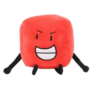 BFDI Plush Dolls Battle for Dream Island Cute Stuffed Toys Leafy Firey Waterdrop Flower Pillow Gift for Kids