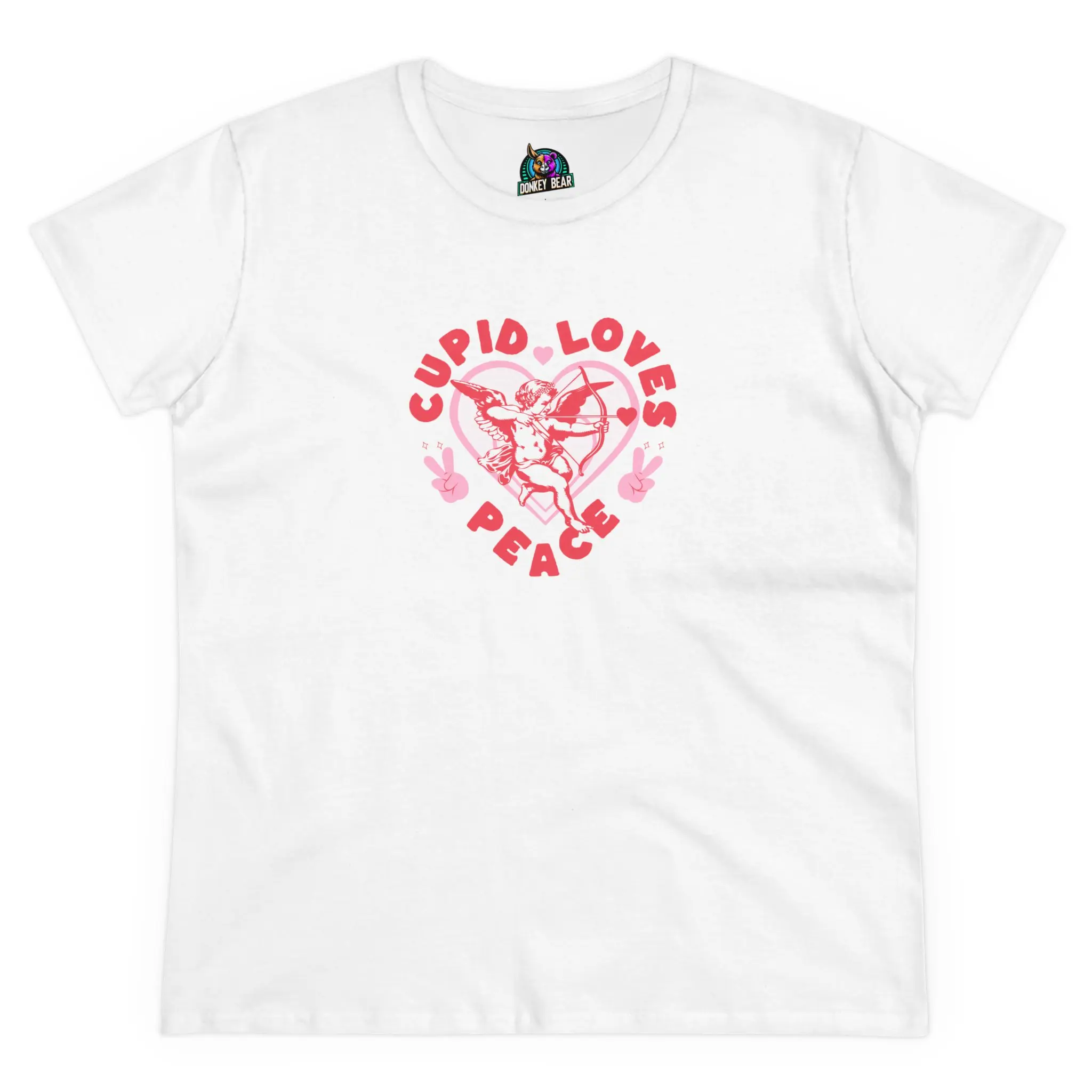 Cupid, Love, & Peace Valentine’s Day T-Shirt – Love at First Sight!