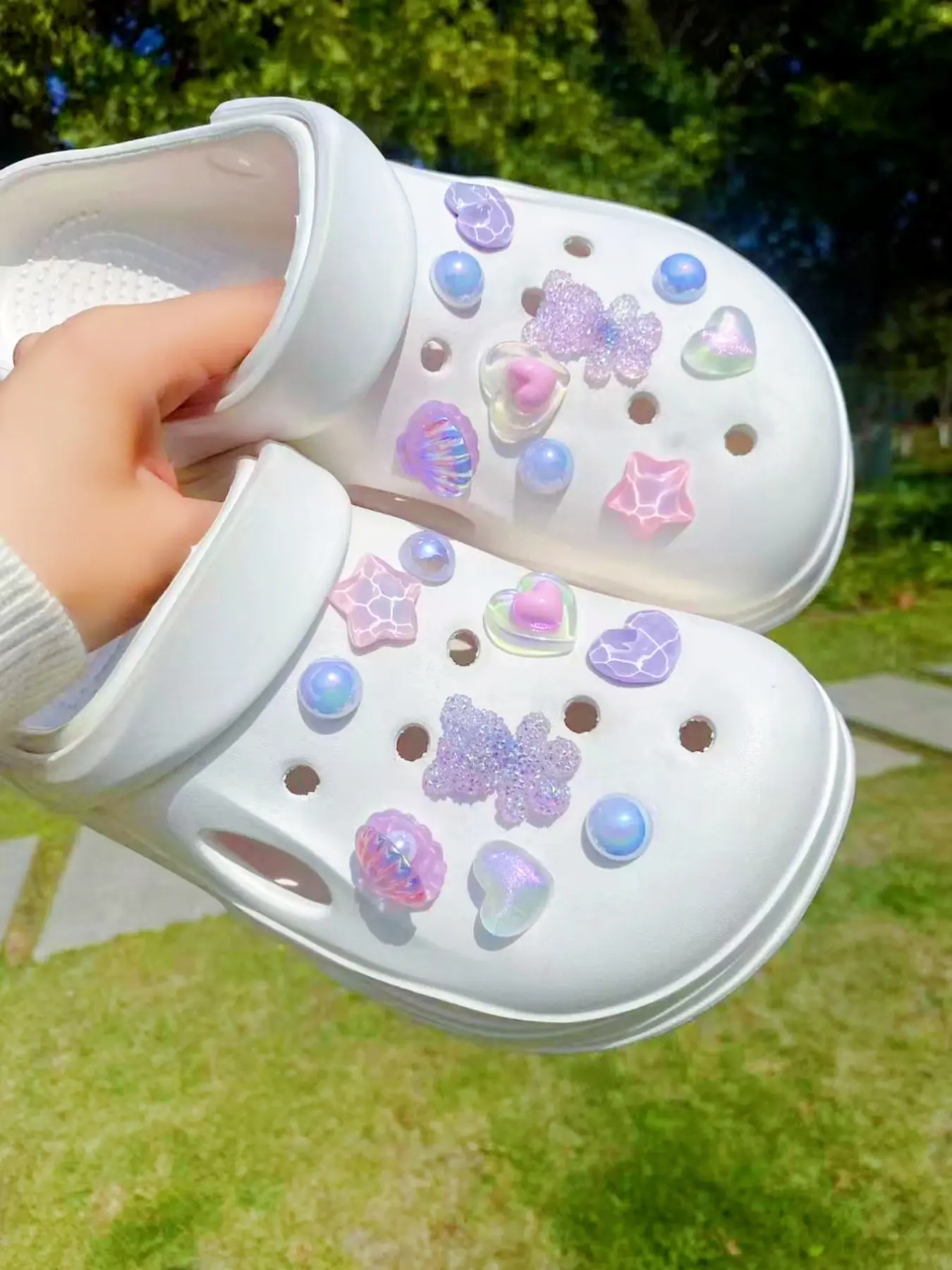 18 Cute Sandal Accessories DIY Detachable Shoe Decorations for Women, Fun Personalized Footwear, Perfect Gift for Holiday Parties, Cute Shoe Charms