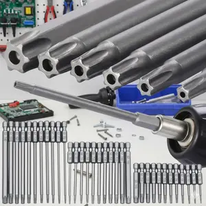 1/4 Inch Hex Anti-Slip Driver Bit Set - Replaceable Screwdriver Bits - Durable Phillips & Slotted Screwdriver Extensions (50/75/100mm) for DIY, Home, Auto Repair - Professional Grade Rustproof Tool Kit (11-12 PCS)