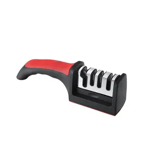 Kitchen Helper Multifunction Knife Sharpener Handheld Quick Sharpening Stone Stainless Steel Handcrafted Multifunction Knife souvenir  knife Super Sharp Stainless Steel Kitchen Knife Modern Multi-Purpose Knife Set benchmade  knives