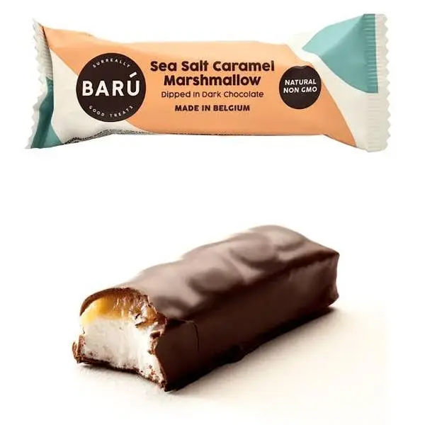 Baru - Dark Chocolate & Sea Salt Caramel Marshmallow Bar