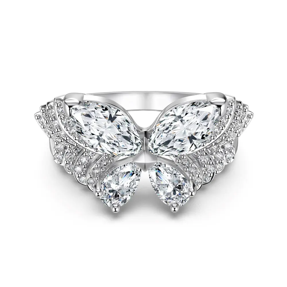 Platinum White Diamond DY121457 S W WH