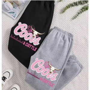 Coors & Cattle Graphic Sweatpant - Unisex Regular Fit Sweatpants for Everyday Wear & Casual Outings - Comfortable & Stylish Design