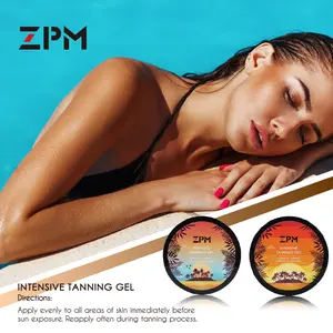 ZPM Skincare Pineapple Tanning Gel For Outdoor Tanning 100g