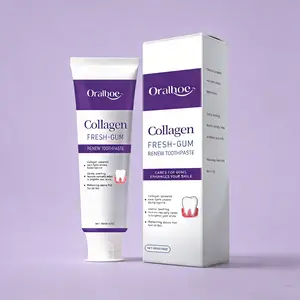 Collagen Toothpaste, Clean Teeth Fresh Breath, Strengthen Enamel, Shine Daily Dental Care, Oral Hygiene Essential, Renew Toothpaste