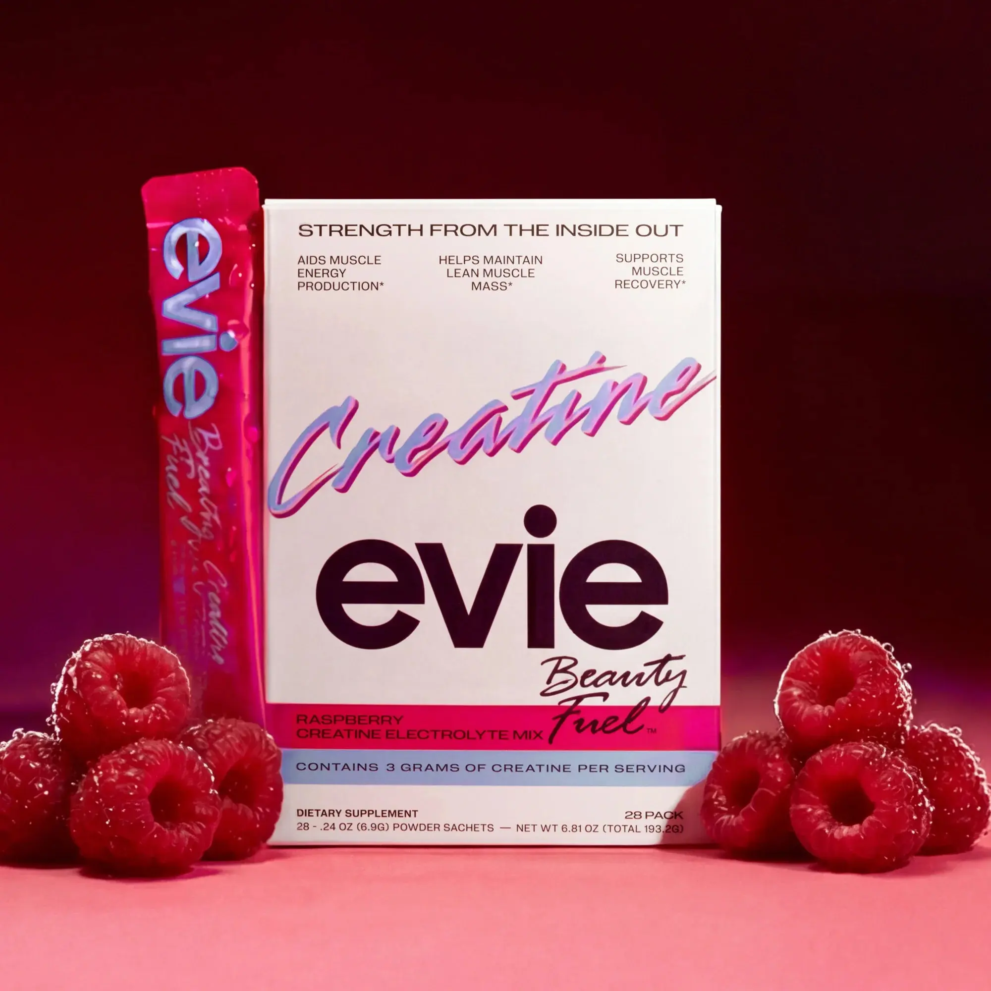Raspberry Creatine Electrolyte Mix