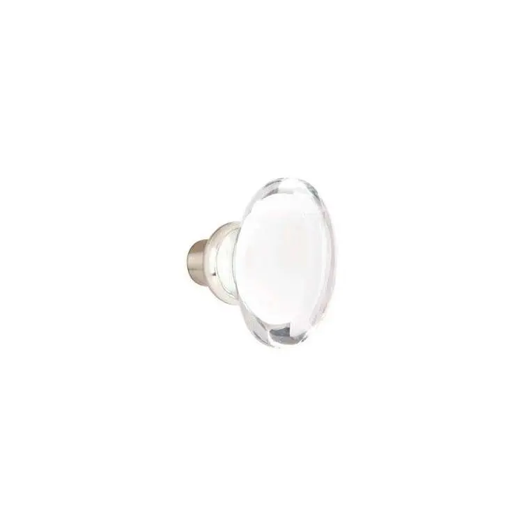 Emtek 8531HT Dummy , Quincy Rosette , Hampton Crystal Knob