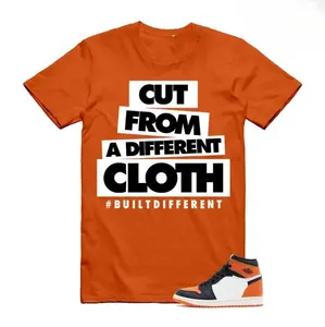 1 Shattered Backboard Orange Black White T Shirt Matching CLOTH, Jordan 1 Shattered Backboard Shirt, Orange Black White Outfit, Casual Everyday Wear