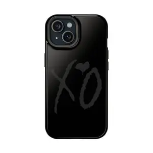 Retro XO Print Tough Phone Case, Gifts For Abel's Lovers for iPhone 11–17 Pro Max