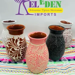Florero Cielito Lindo-Terracota Vase