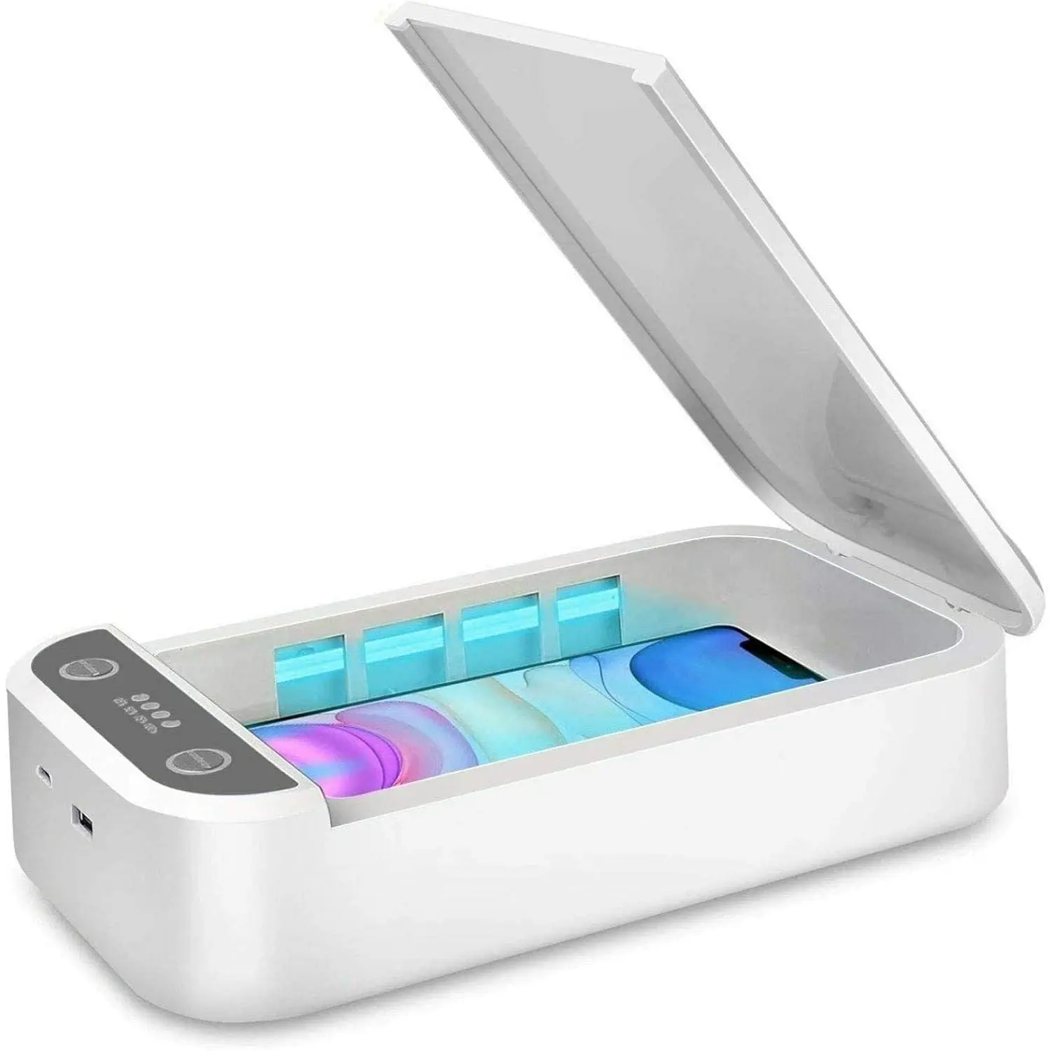 L-CGC001  UV Light Sanitizer - Cell Phone Sanitizer Cleaner Box for Smartphone iPhone