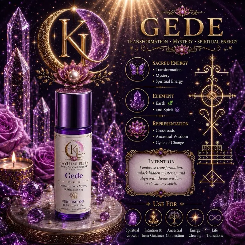 Gede Bitation Mystique Transformation Body Oil, Premium Nourishing Oils Cosmetic for Aroma Therapy, Self Care Products