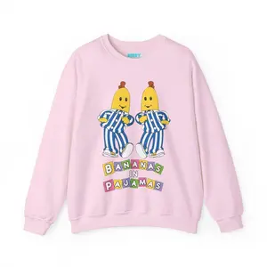 Bananas in Pajamas American Retro TV Show Unisex Crewneck Sweatshirt