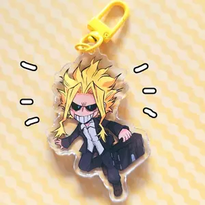 All Might - acrylic keychain, anime bag charm