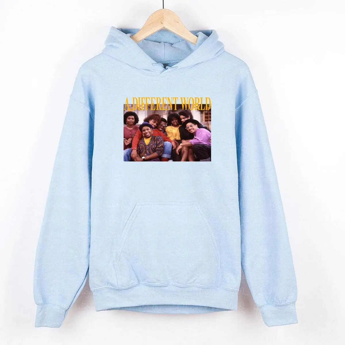 Retro A Different World Shirt 80s Nostalgia Shirt Stay Golden 80s Tv Show Cotton Top Hoodie Sweatshirt for Men & Women