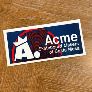 Acme Skate VINTAGE NOS Sticker 6"