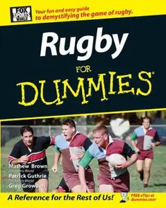 USED Book - Rugby For Dummies by Patrick Guthrie (Paperback) - english