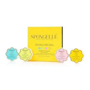 Spongette Quartet | Gift Set 2 (Body Wash Infused Buffers)