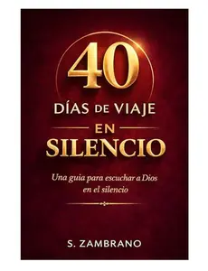 40 días de viaje en silencio hoy: Una guía para escuchar a Dios en el silencio - Libro religioso de la Biblia