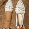 Women's Elegant Bowknot Design Pointed Toe Slip On Fashionable Flats, Casual Comfortable Breathable Flat Shoes for Daily Wear, Lightweight Daily Footwear for Women & Girls, Running