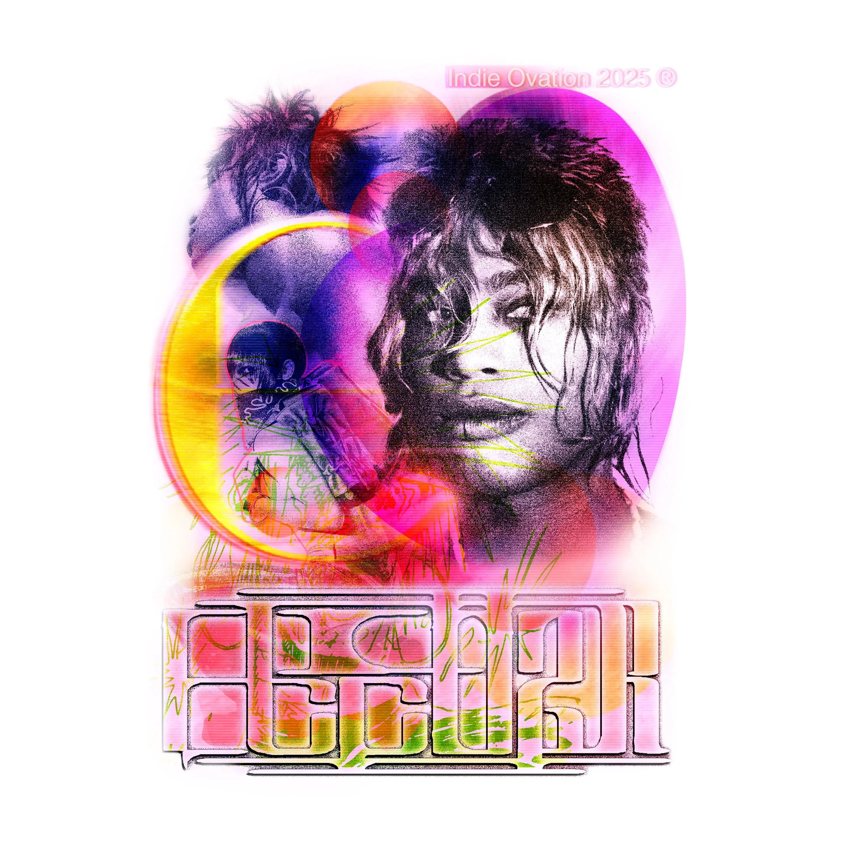Ecco2k "Plasma Love" Poster – 13×19 Matte