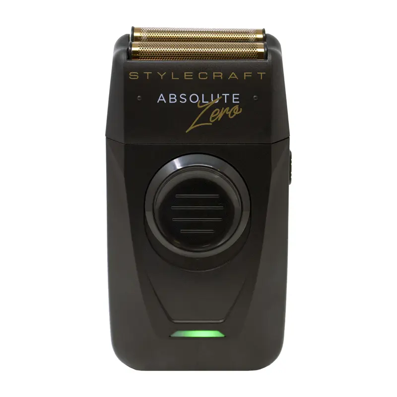 StyleCraft Absolute Zero Shaver - Professional Double Foil Cordless Shaver with Rotary Motor Lightweight
