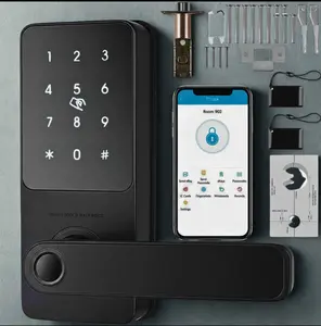 Smart Fingerprint Door Lock – 5-in-1 Keyless Entry with App, Keypad & Bluetooth