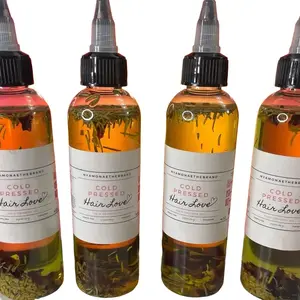Cold Pressed Hair Love  NMTB Hair Growth Oil - Organic & Natural Formula for Hair Care