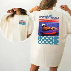 Hotter Than A Hoochie Coochie TShirt, Chattahoochee Alan Jacks0n Country Song Shirt, Music Fan Gift Unisex Short Sleeve Tee, Graphic Streetwear TShirt - KitchenEra