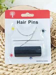 1 Set 4 Pieces: Coil + J/i/c Type Needle Combo, 5 Colors Available, Wig Extension Thread Kit, Specialized Hair Extensions Tools
